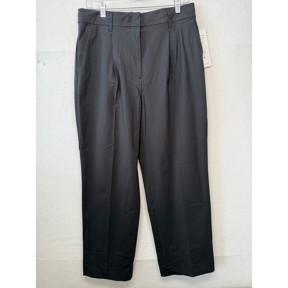RHONE Straight Leg Dress Pants in Black